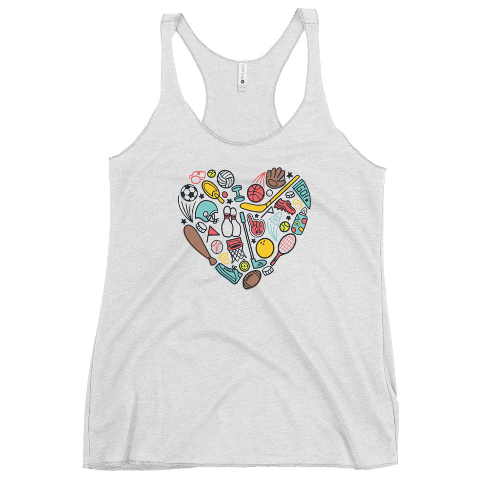 Heart Sports Racerback Tank